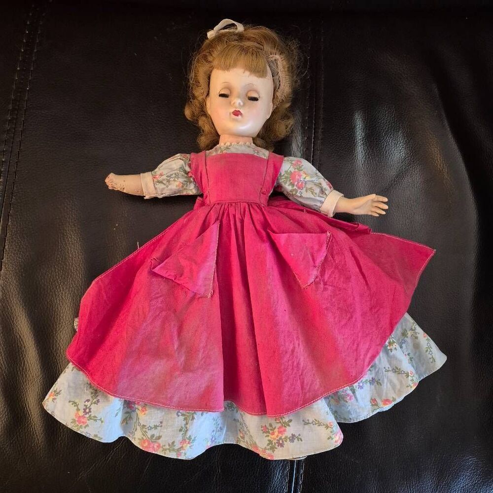 Doll, Vintage Madame Alexander Little Women's 16" Meg 1950